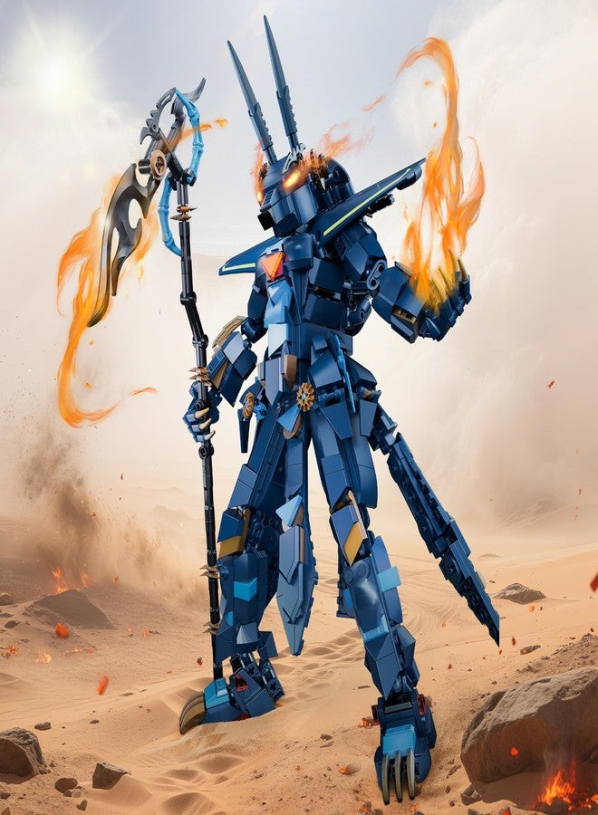 BNG Mech Building Sets for Adults,Robot Models Kits Collectible Toy,Cool Mecha Building Blocks,Creative Gift for Teens Boys 8+ (997 PCS) - Image 4